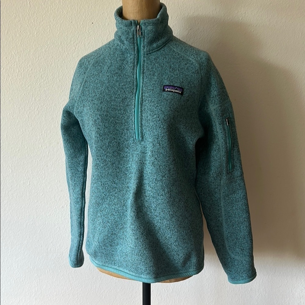 Patagonia sz S Better Sweater half zip Women's Sweater jacket great pre owned